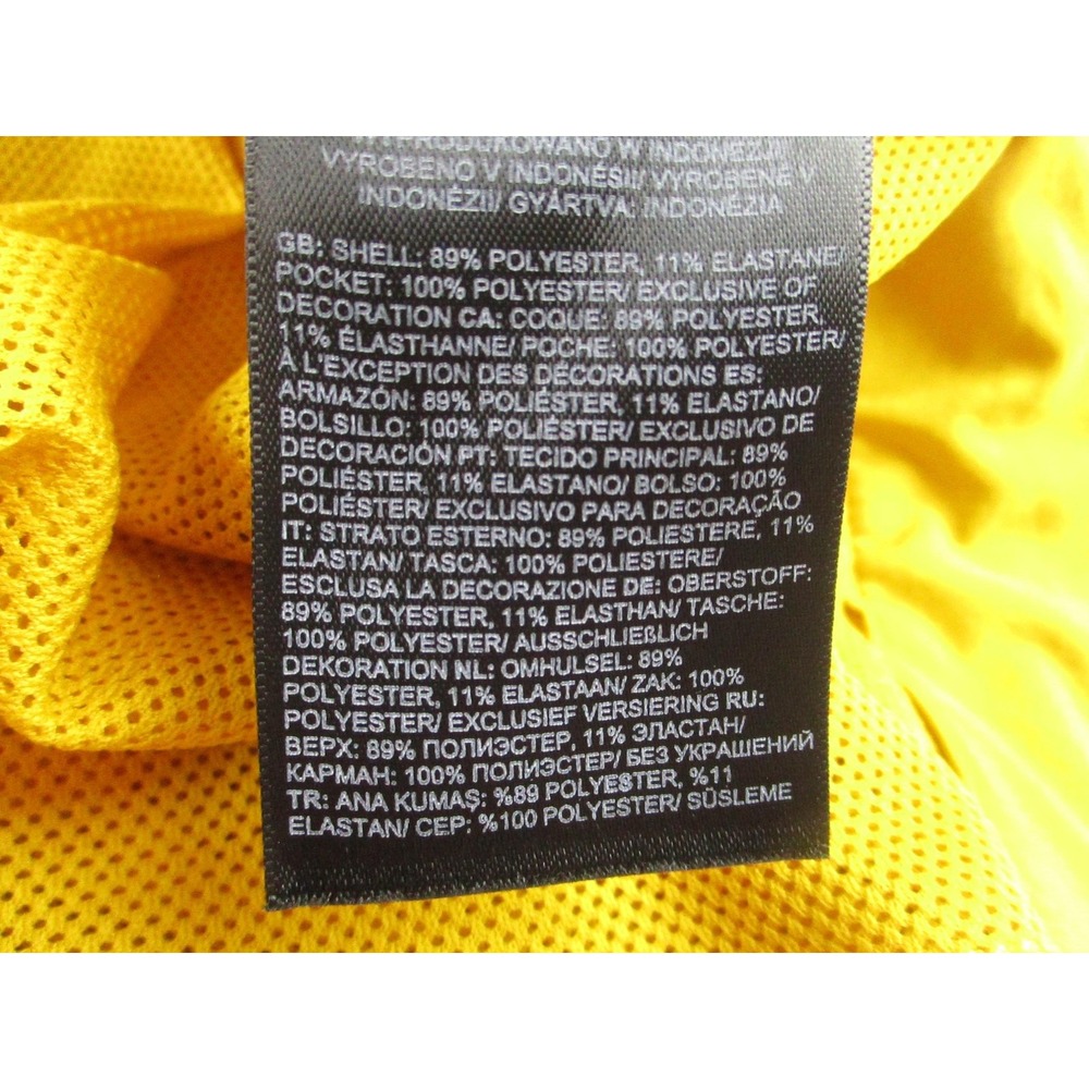 North Face Shorts Mens 40 Yellow Stretch Zip Pocket Quick Dry Outdoor‎ Hiking - Picture 5 of 11